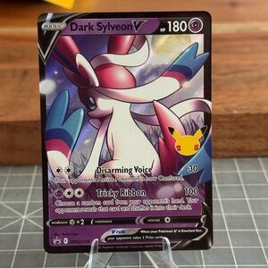 Dark Sylveon V Pokemon Black Star Promo